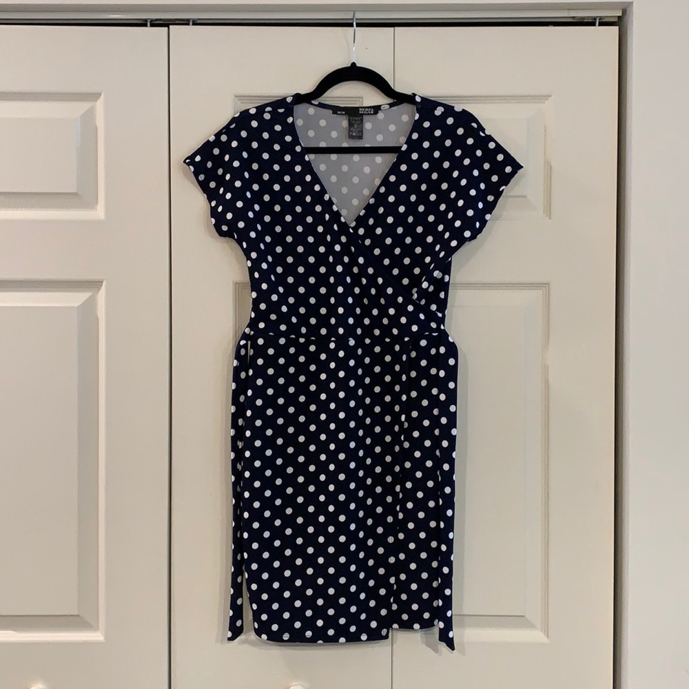 Rebel sugar faux wrap dress size M